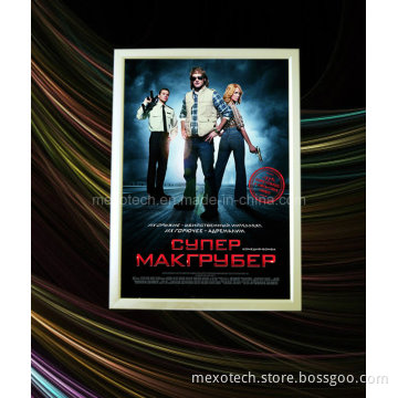 LED Backlit Snap Open Aluminum Frame for Poster Display